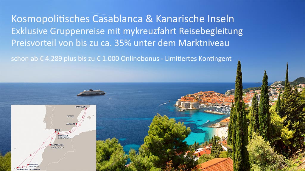 	Kanarische Inseln mit Explora - Luxuskreuzfahrten