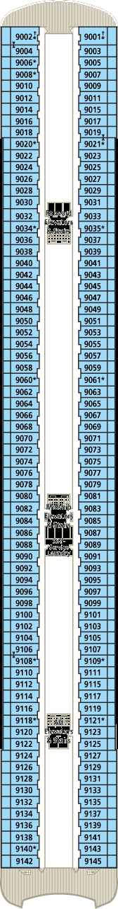 Crystal Serenity 5 All Incl Reisen Deckplan Kabinen